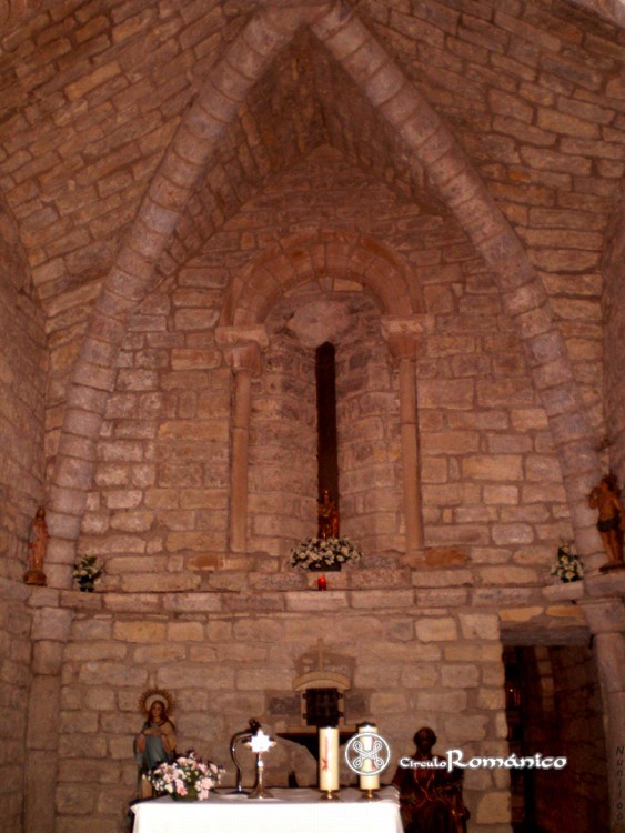Eusa. San Esteban (hoy Santa María). Interior, capilla mayor