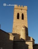Sangüesa. Igl de Santiago. Torre campanario y husillo