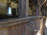 Zumárraga. Ermita de La Antigua. Detalle de la decoración del coro