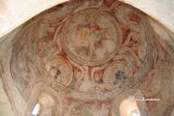 Avolsheim. Saint Ulrich. Cúpula con Cristo Pantócrator y tambor con evangelistas y coro de ángeles