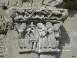 Castelviel. Notre Dame. Jesús delante de las tres Marías