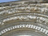 Castelviel. Notre Dame. Zona central de las arquivoltas