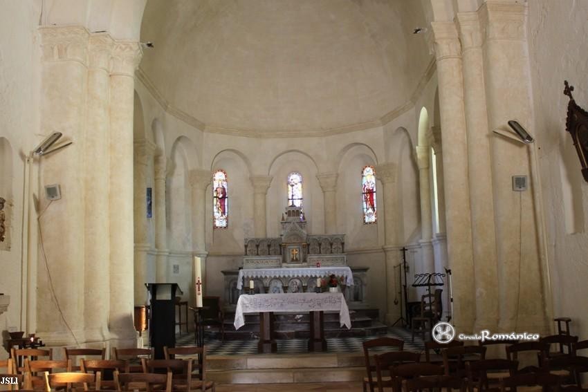 Galgon. Saint Seurin. Parte inferior de la cabecera