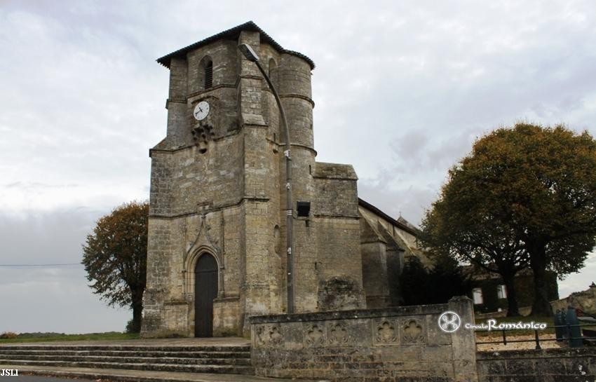 Nérigean. Iglesia de Saint Martin