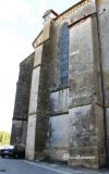 Reole, La. Cabecera de la iglesia de Saint Pierre