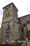 Saint-André-de-Cubzac. Saint André. Torre campanario y lado norte