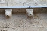 Saint-Martin-Lacaussade. Saint Martin. Canecillos zoomorfos