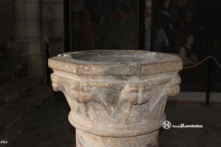 Saint Macaire. Saint-Sauveur-et-Saint-Martin. Detalle de la copa