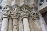Saint Vincent de Pertignas. Saint Vincent. Capiteles del lado norte