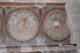 Saint-Émilion. San Emilion. Detalle de las pinturas