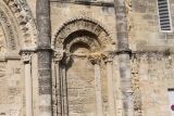 Saint-Émilion. San Emilion. Arco ciego de la fachada oeste