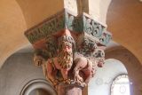 Saint Sever. St Sever. Capitel con leones