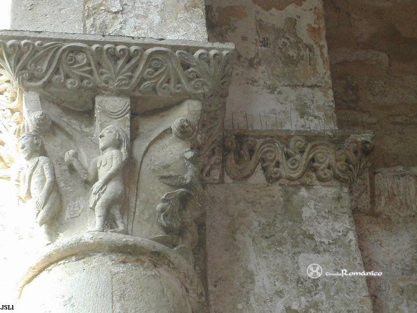 Sauve. La. La Sauve- Majeure. Detalle Eva e imposta vegetal