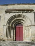 Targon. Saint Romain. Portada sur