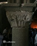 Mont Saint Michel; Le. San Miguel. Capitel de la sala capitular