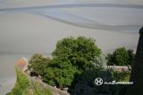 Mont Saint Michel; Le. Abadía. Vista desde el templo
