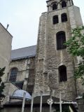 Paris. Saint Germain des Prés. Parte baja de la torre