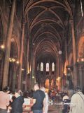 Paris. Saint Germain des Prés. Interior del templo