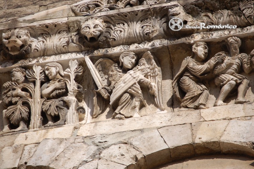 Nimes. Saint Castor. Expulsión del Paraiso