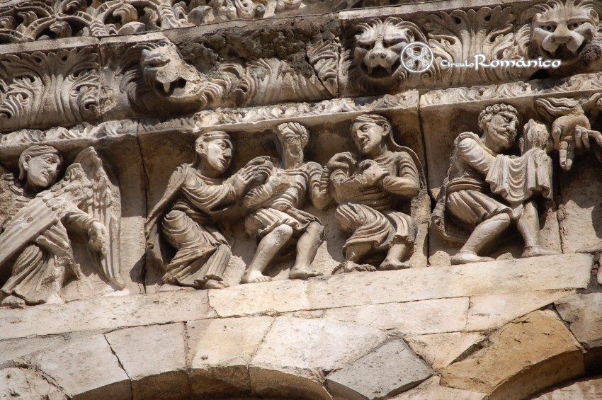 Nimes. Saint Castor. Expulsión del Paraiso