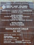 Foix. Saint Volusien. Cartel