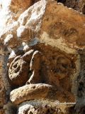 Sinsat. Saint Laurent. Detalle del capitel vegetal