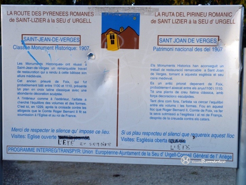 Verges. Sant Jean. Cartel