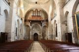 Souillac. Sainte Marie. Interior de la nave hacia el oeste