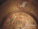 Montmorillon. Notre Dame. Cripta con escenas de Santa Catalina de Alejandría