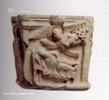 Avignon. Abadía de San Rufo. Capitel del claustro: el sueño de San José