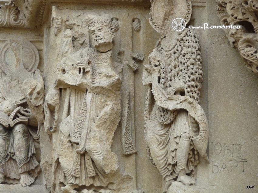 Charlieu. Saint Fortunat. Detalle de inscripción