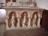 Saint Martin du Lac. Saint Martin. Altar