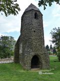 Szigliget. Abadía benedictina de Santa María. Torre de acceso