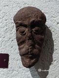 Tihany. Abadía benedictina. Rostro masculino