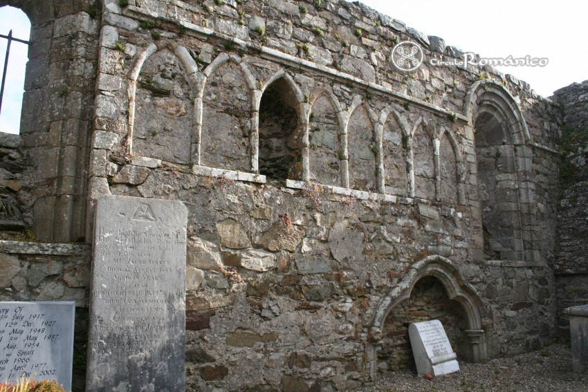 Ardmore. Monasterio de Saint Declan.Arquería ciega