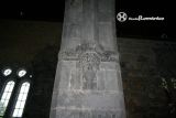 Clonfert. Saint Brendan.Mensula con angel del lado norte del arco triunfal