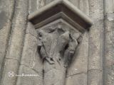 Dublin. Christ Church.Capitel con guerreros