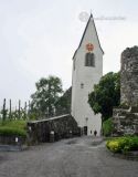 Bendern. Kirchhügel. Torre campanario