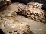 Poznan. San Pedro y San Pablo. Vista de los restos de muros románicos