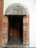 Wroclaw. Nuestra Sra. de la Arena (Kościół Najświętszej Marii Panny na Piasku). Entrada a sacristía