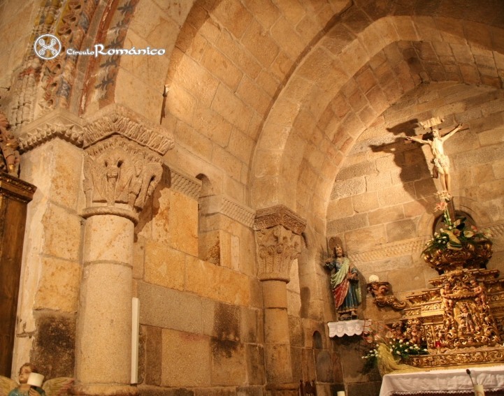 Fafe -  Arões. São Romão. Interior, ábside lado izquierdo