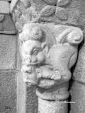 Sta. Eulalia de Arnoso. Sao Salvador. Detalle de capitel de la cabecera