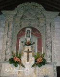 Freixo de Abaixo. Iglesia del divino salvador. Interior, altar mayor
