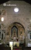 Amarante-Telôes. Santo André. Interior. Nave central hacia la cabecera