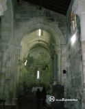 Peñafiel-Paço de Sousa. Monasterio de San Pedro. Nave lateral derecha hacia la cabecera