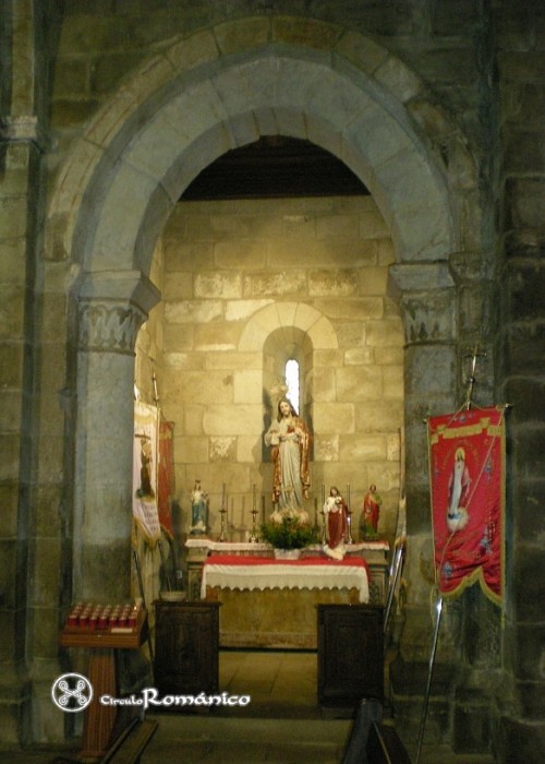 Melgaço-Paderne. San Salvador de Paderne. Interior, cabecera
