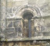 Melgaço-Paderne. San Salvador de Paderne. Exterior, detalle. Saetera