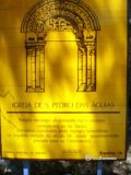 Viseu-Tabuaço. San Pedro das Águias. Cartel