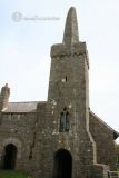 Caldey Island. Monasterio de Saint Illtud.Torre