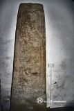 Llantwit Major. Iglesia de Saint Illtud.Estela con inscripcion